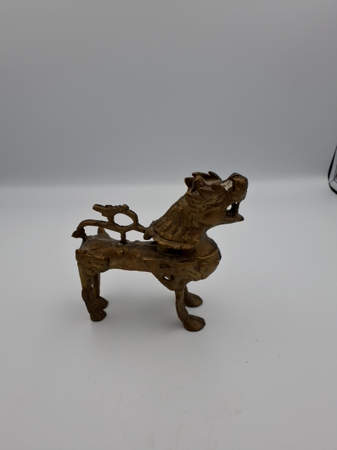 Bronze dragefigur