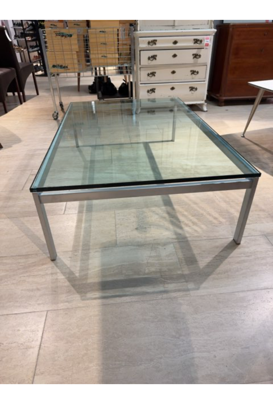 Glas sofabord