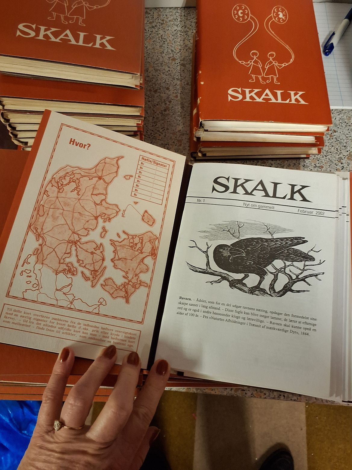 Skalk mapper 25 årgange.