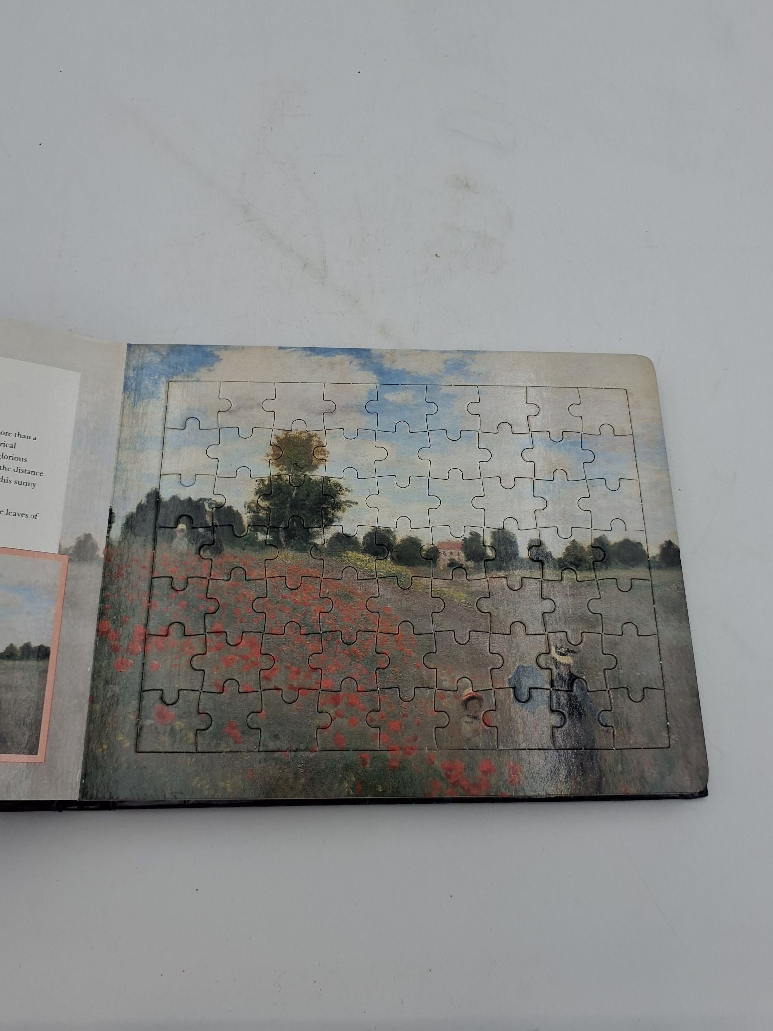 Claude Monet puslespil med 6 spil