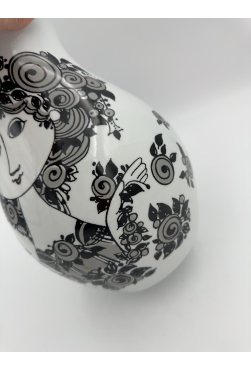 Sort, Bjørn Wiinblad, vase