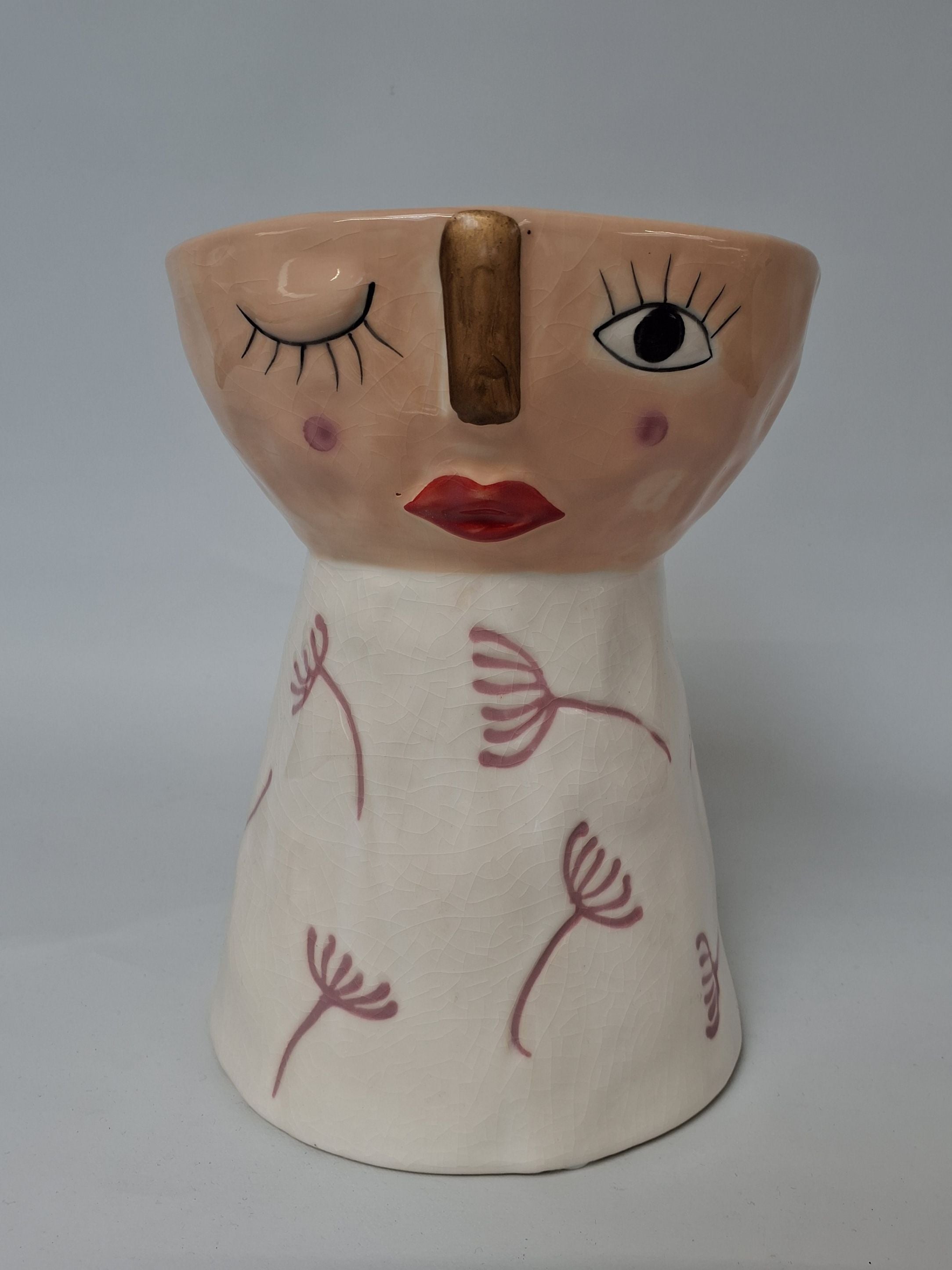 Vase/potte i keramik