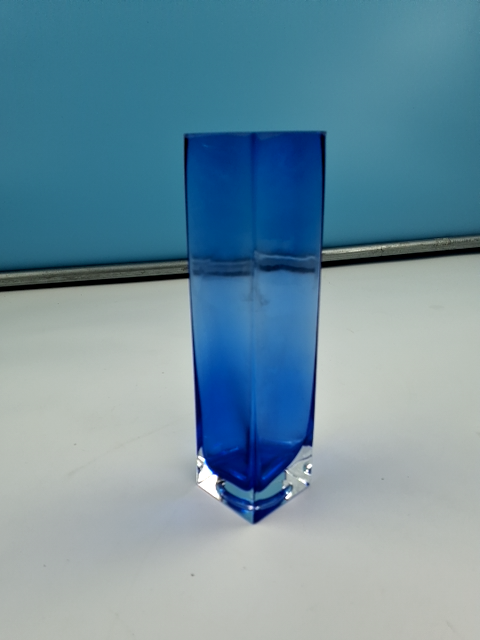 Blå vase
