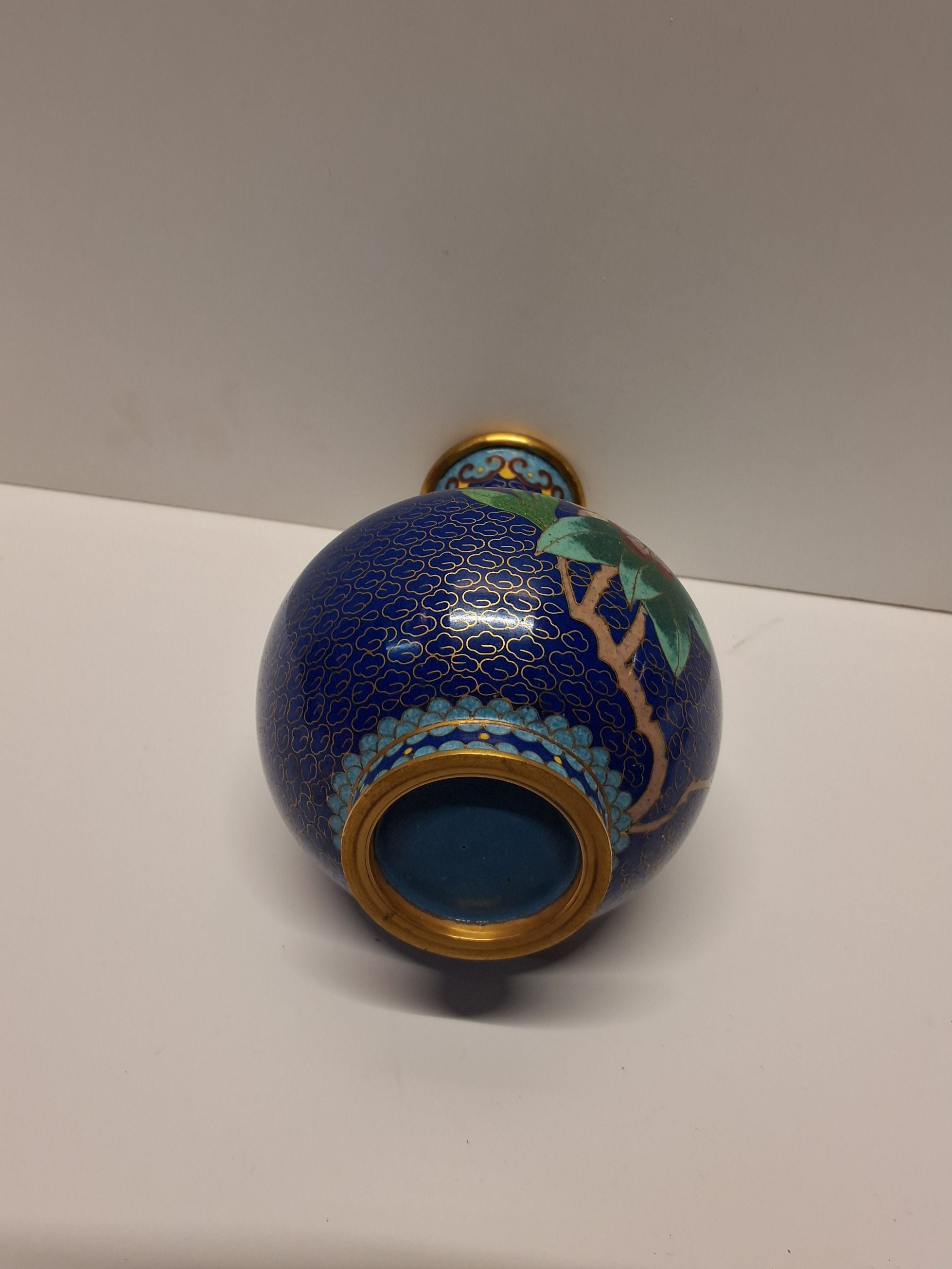 Kinesisk cloisonne vase