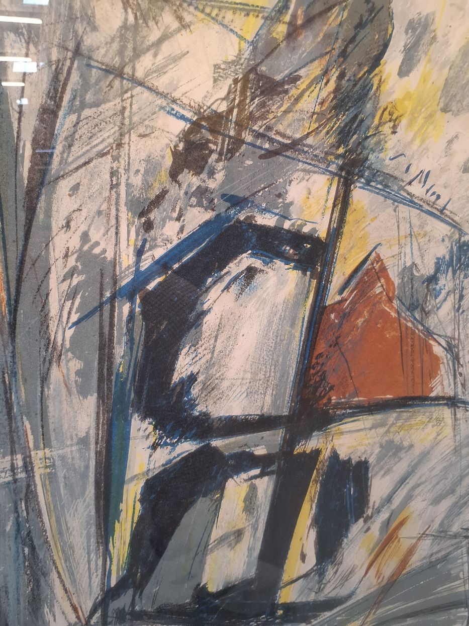Litografi af P.O. Hansen fra 1992
