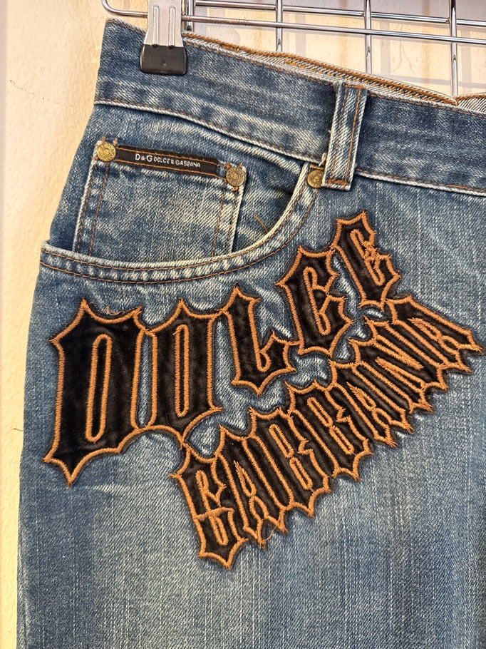 Dolce & Gabbana Cowboybukser