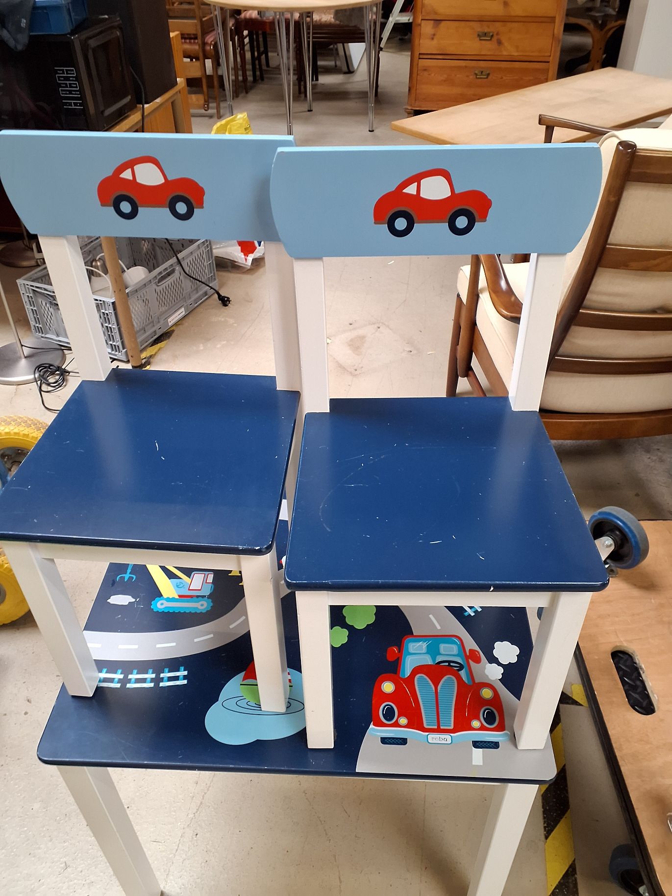 Roba børnebord og 2 stole
