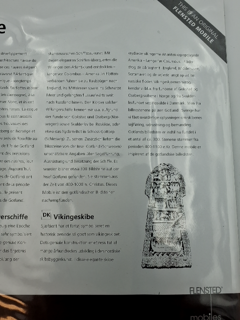 Flensted uro, viking mobile
