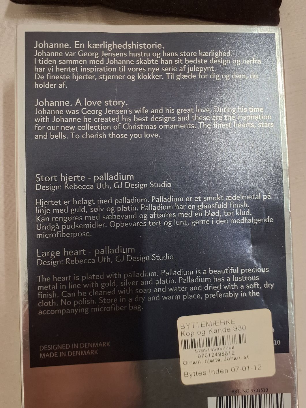 Georg Jensen hjerte