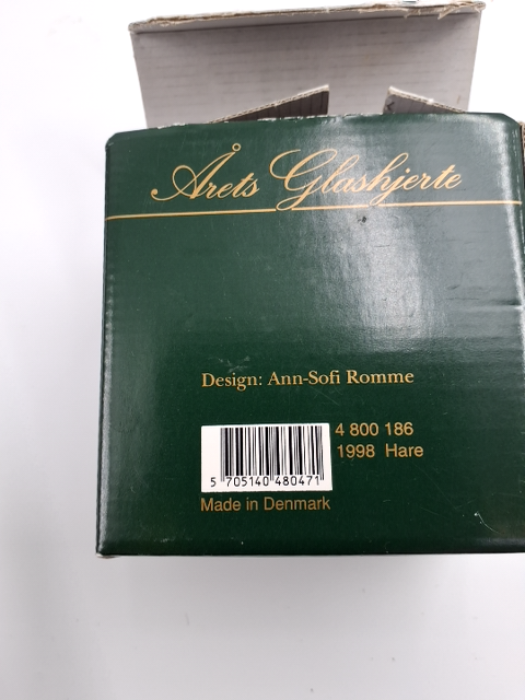 B og G, glashjerte