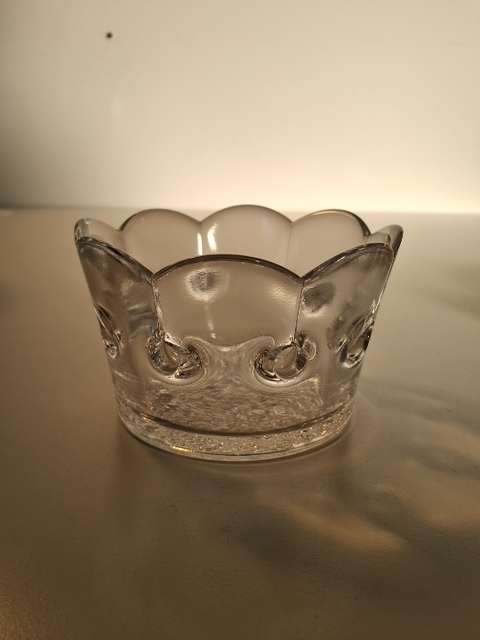 Glas skål
