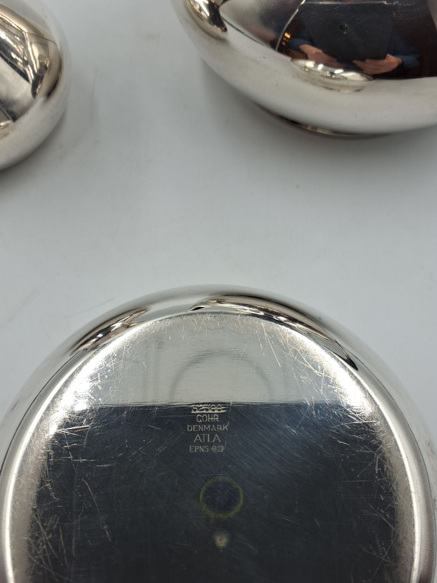 Cohr Atla Sølvplet kaffesæt