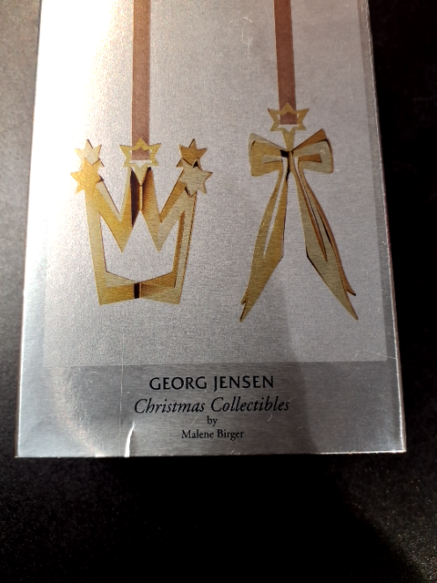 Georg Jensen krone og sløjfe