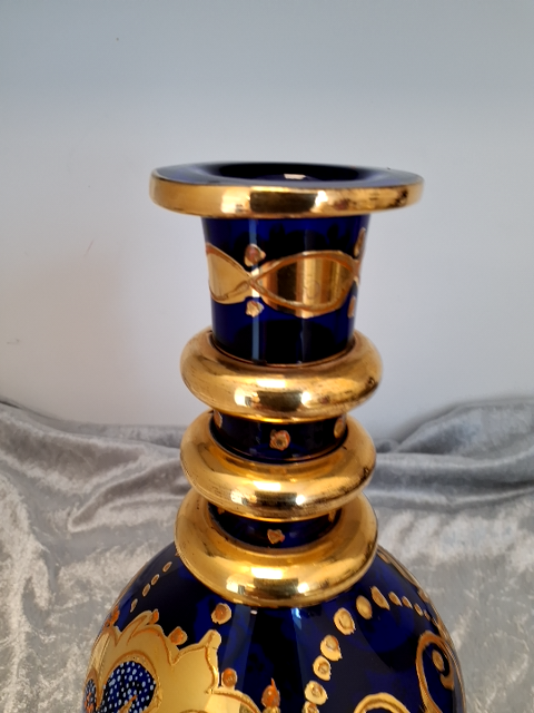 Bohemien glas vase