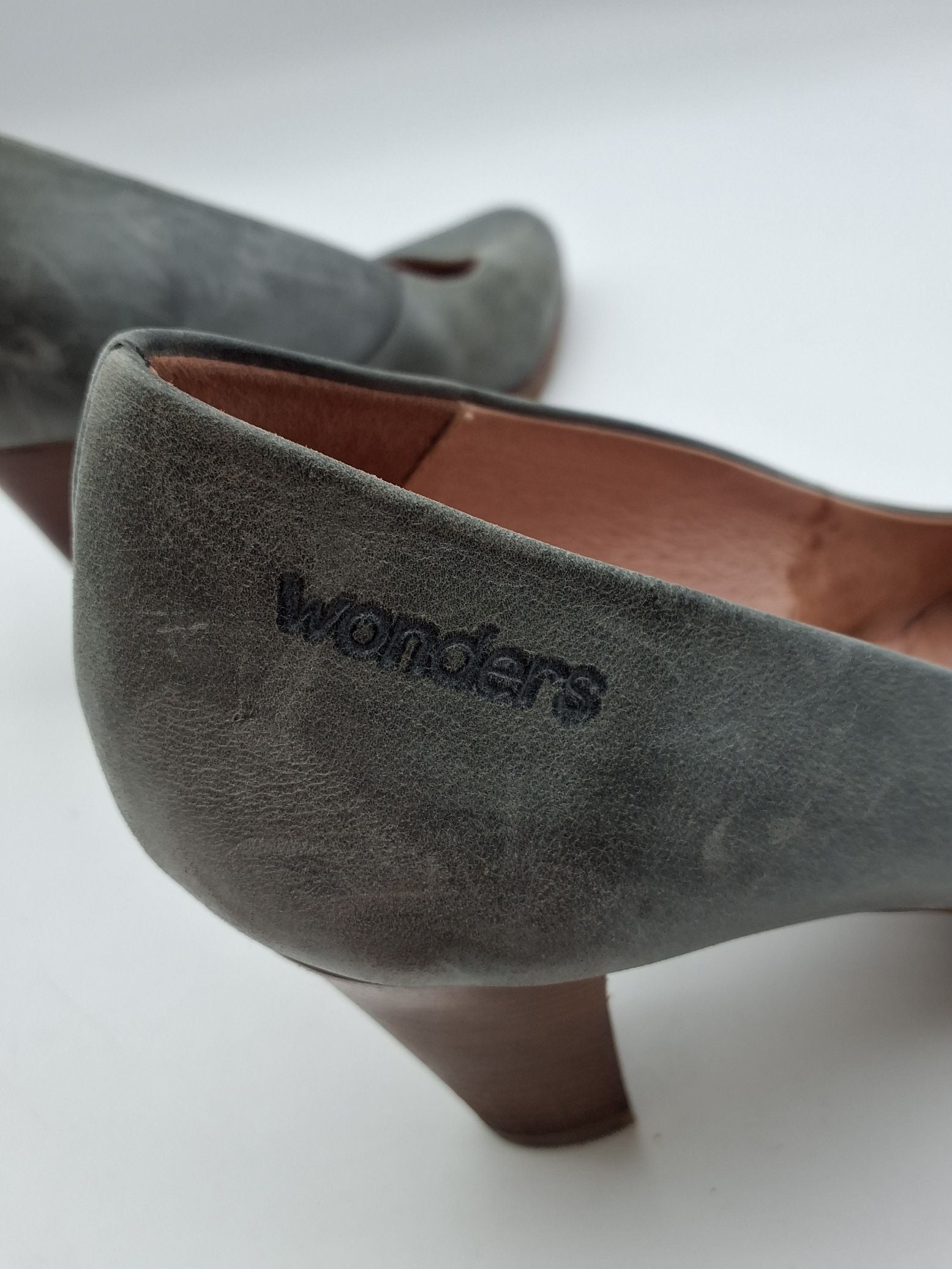 Wonders læderpumps