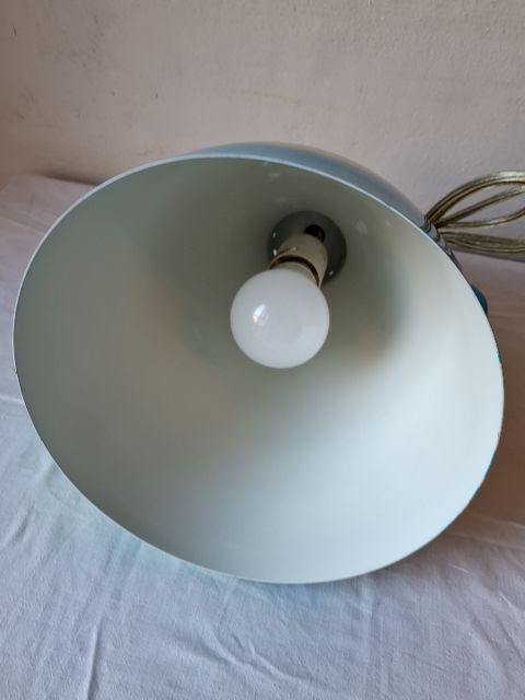 Loftlampe med frøer