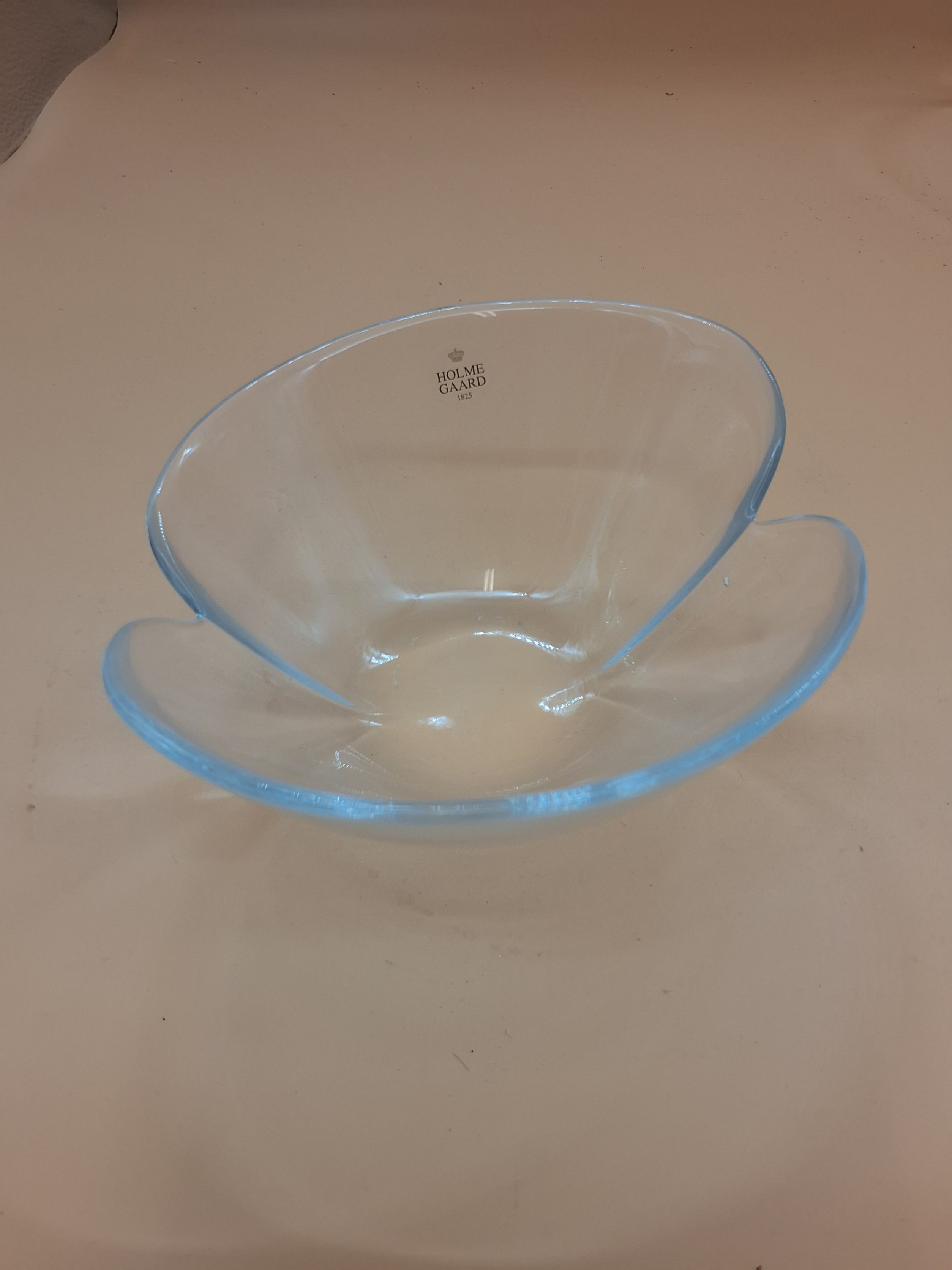 Holmegaard Duo. Sæt med 2 glasskåle. Royal Copenhagen; Holmengaard