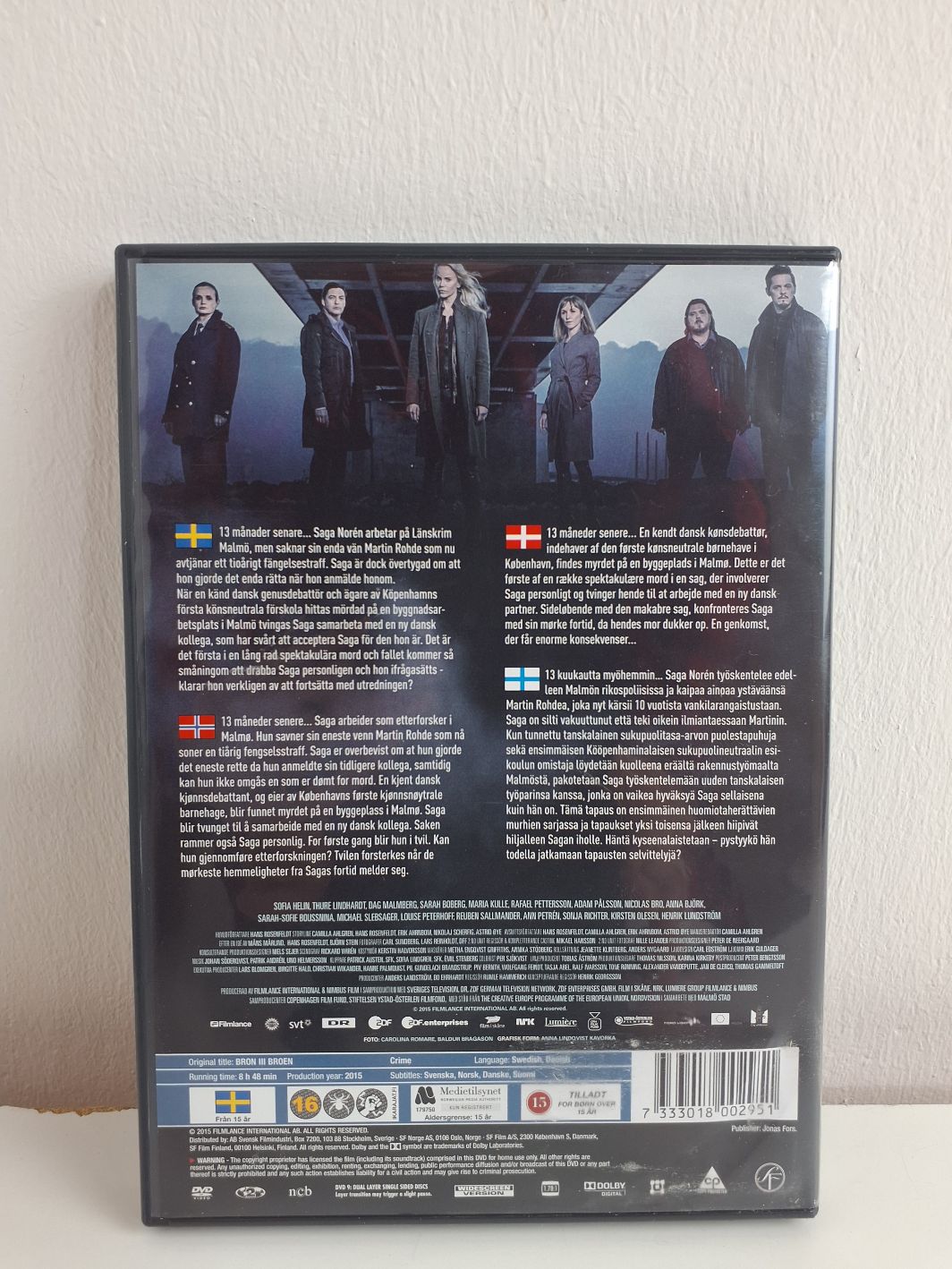 Dvd Broen sæson 3