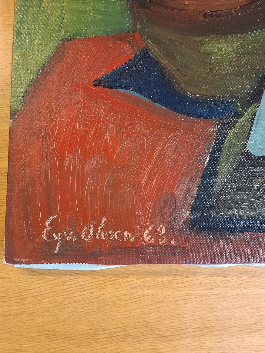 Eyvind Olesen olie på lærred