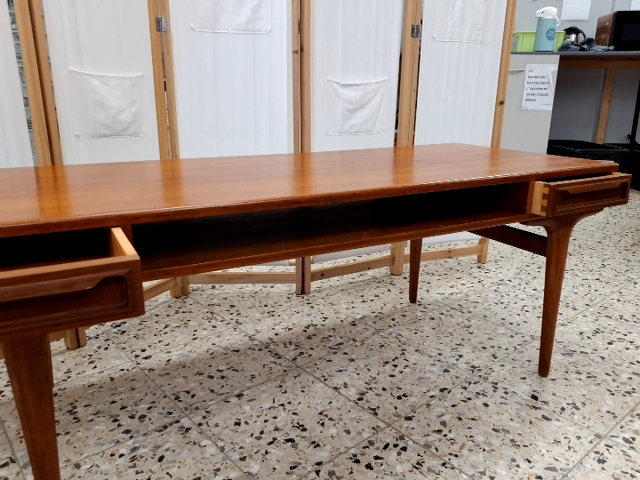 Teak sofabord