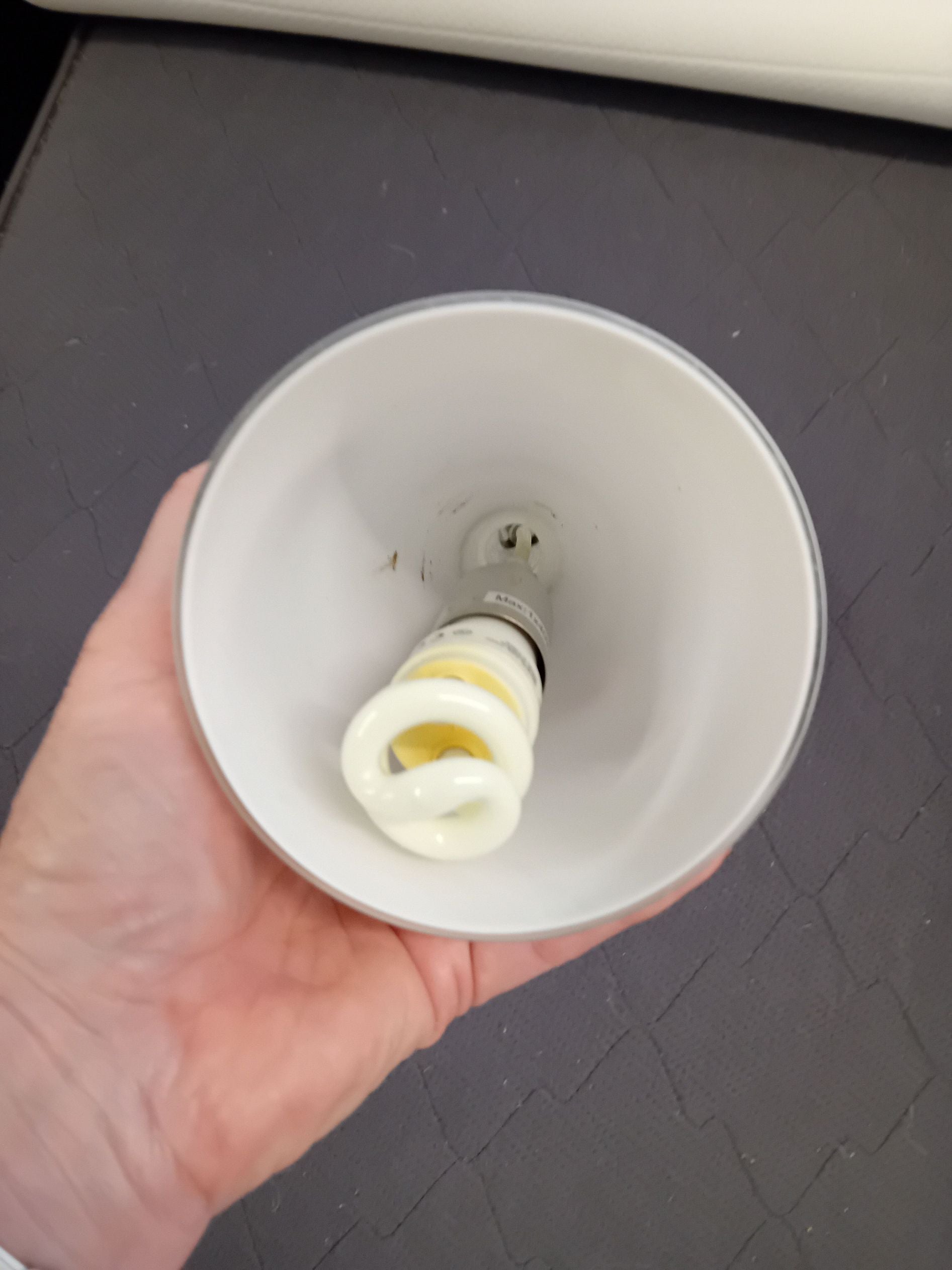 Hængelampe hvid