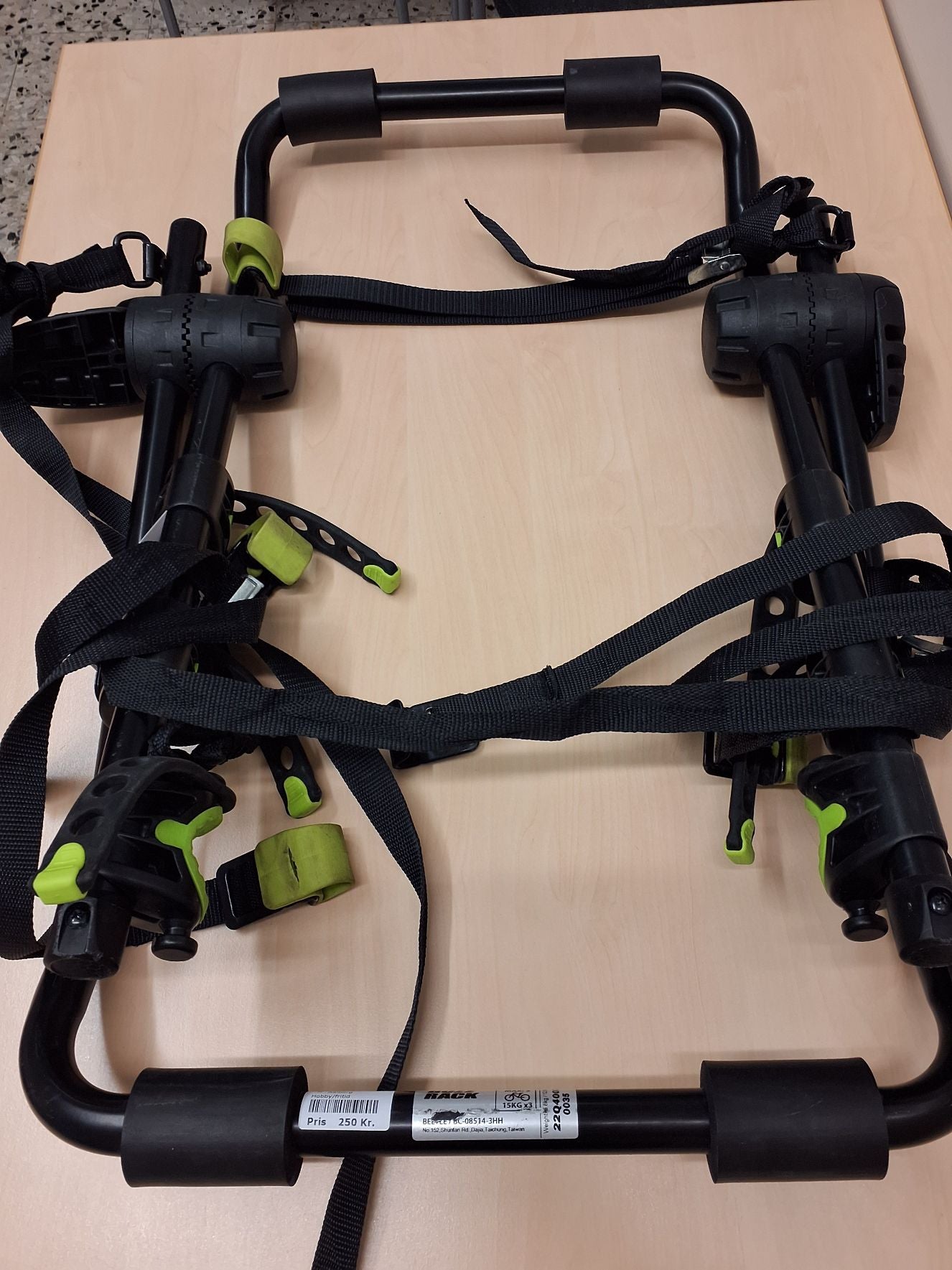 Cykel holder til 3 cykler