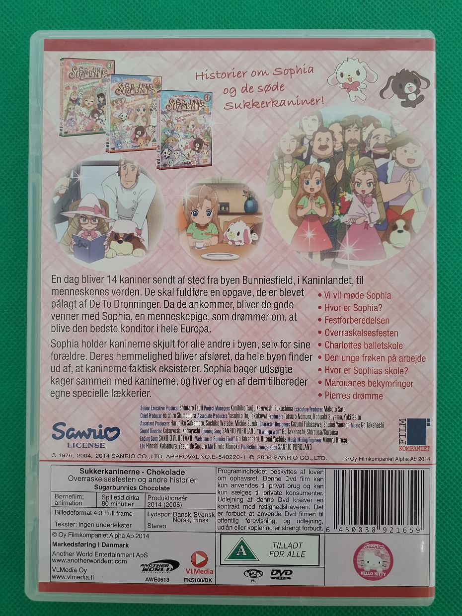 DVD Sugarbunnies Chocolat vol 1