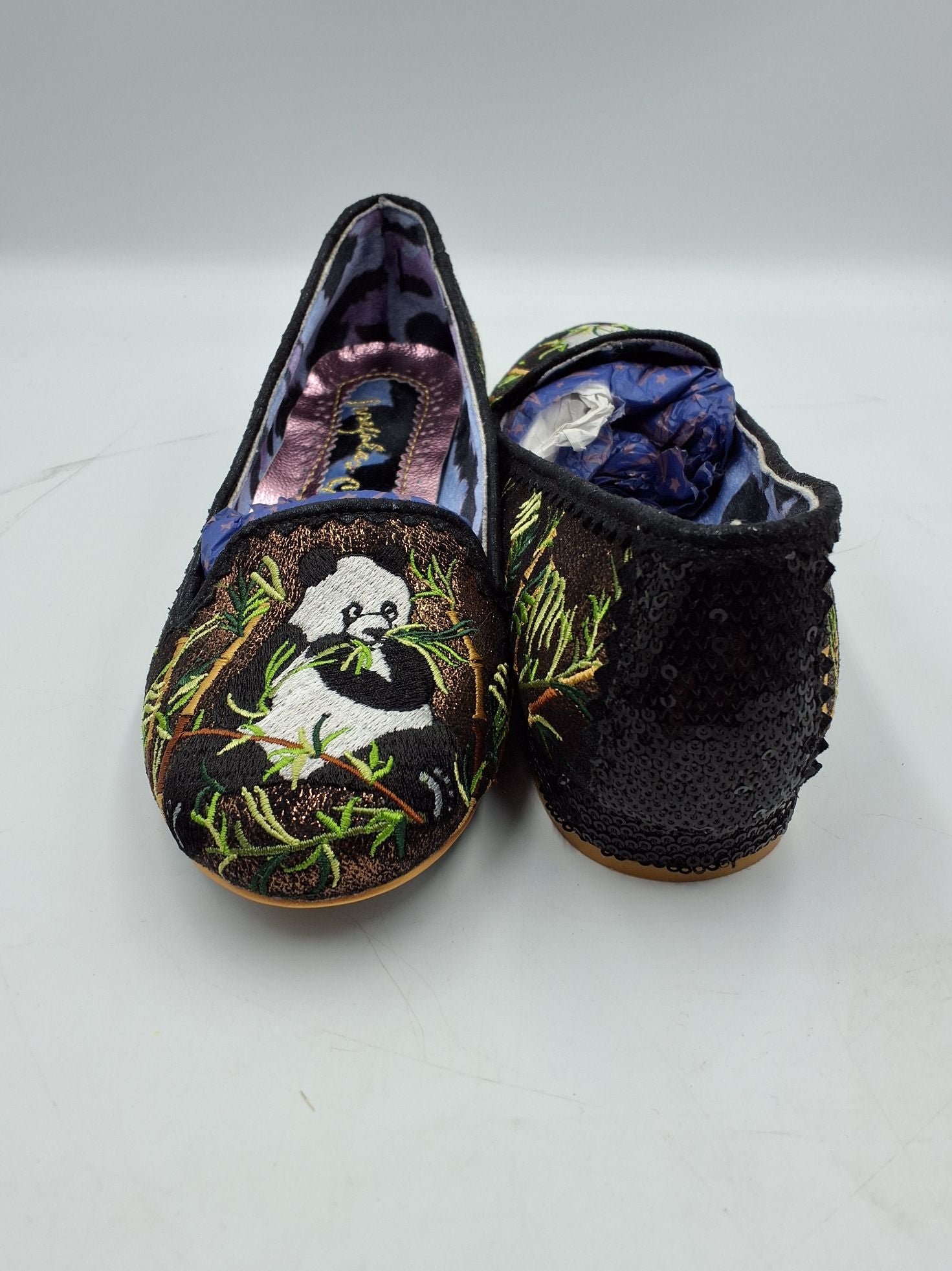 Irregular Choice Panda Pop Loafers