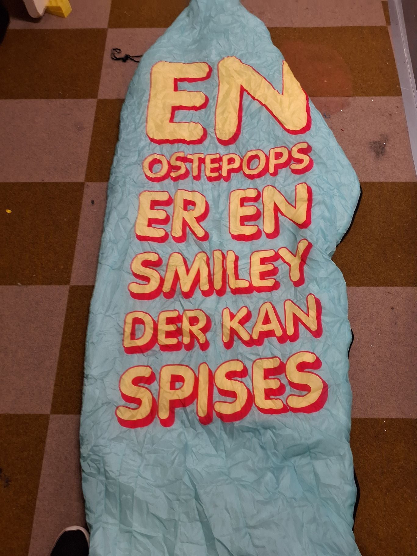 Sovepose til leg