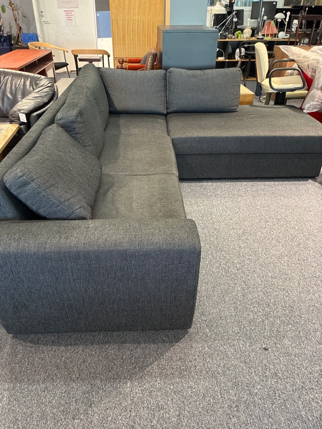 Sovesofa med chaiselong