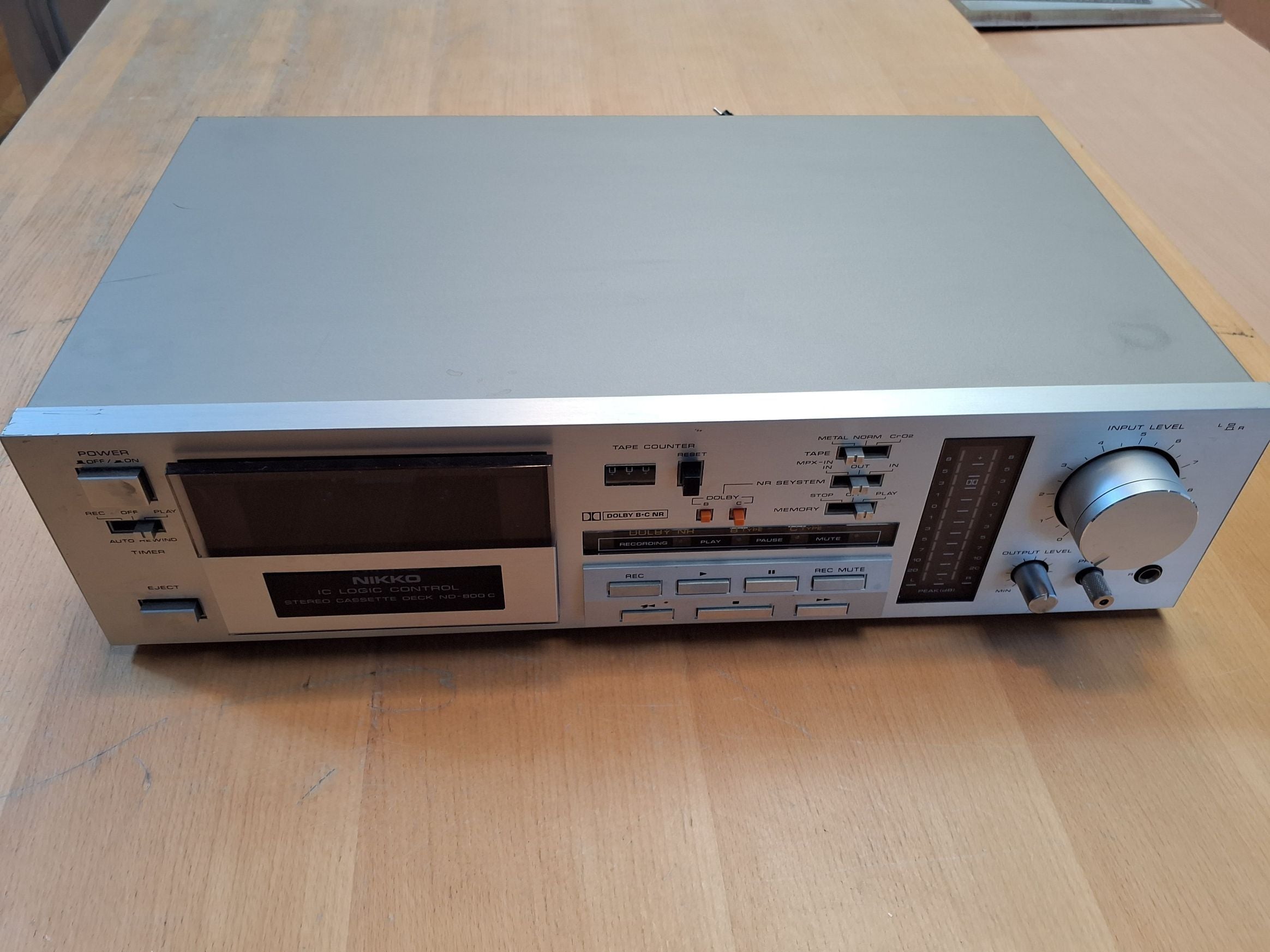 Nikko kasettebåndoptager ND800C