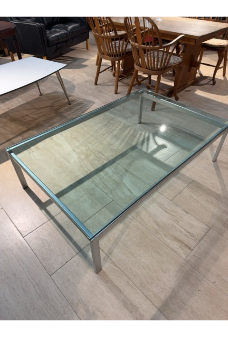 Glas sofabord