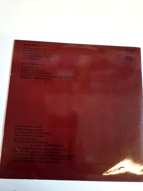 LP DOORS L.A.WOMAN