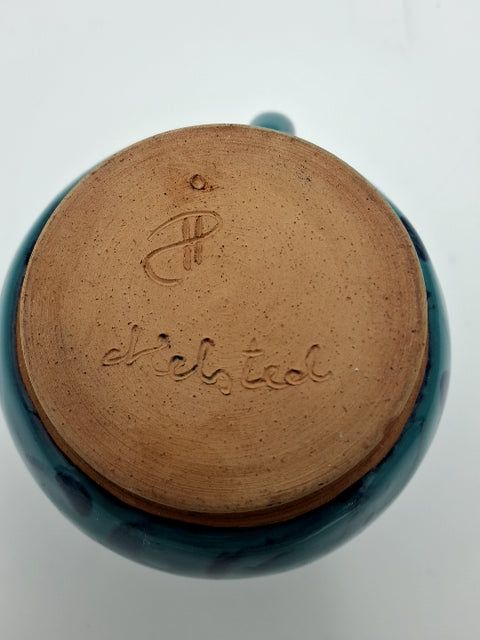 Åse Pihl krus i blå nuancer