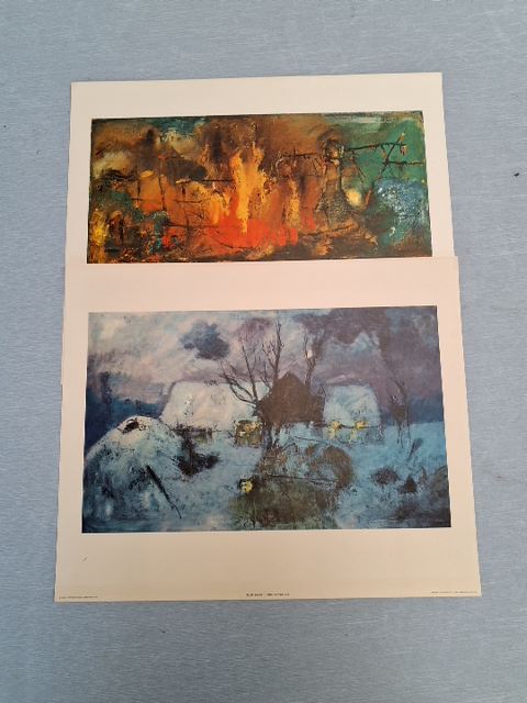 Kunst Mappe af Jens Søndergaard og Oluf Høst