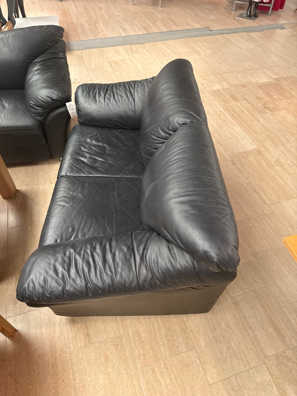 Sofa 2 Pers. Sort "Hjort Knudsen"