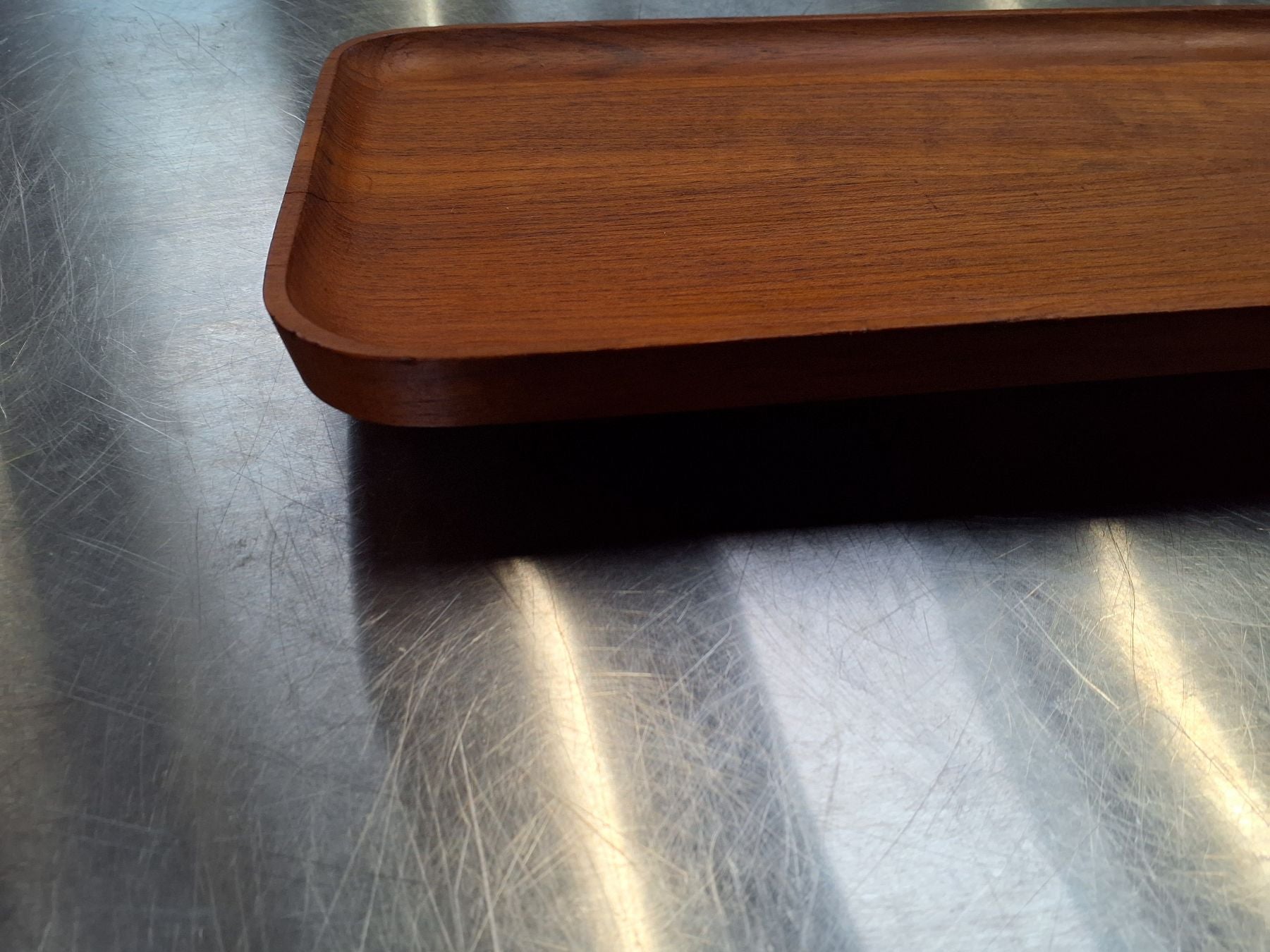 Teak træsfad fad dansk design