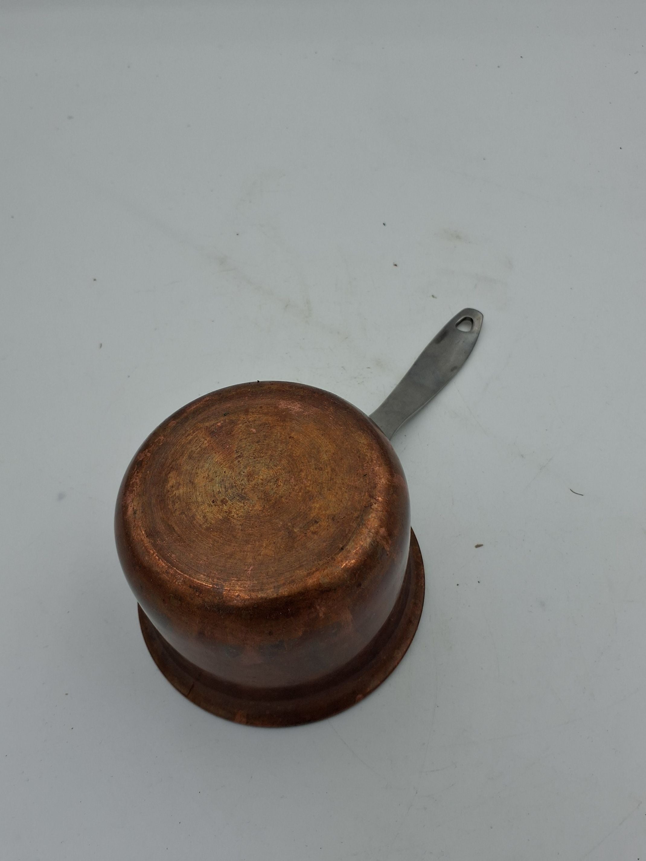Vintage kobberkasserolle