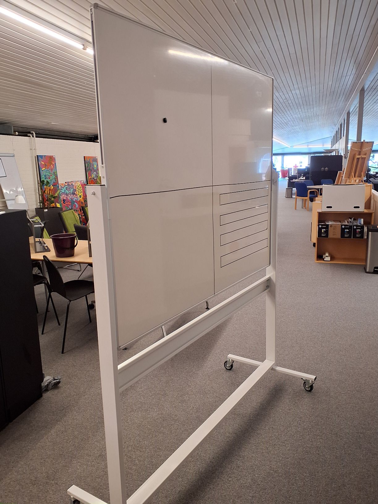 Whiteboard på hjul - 8031