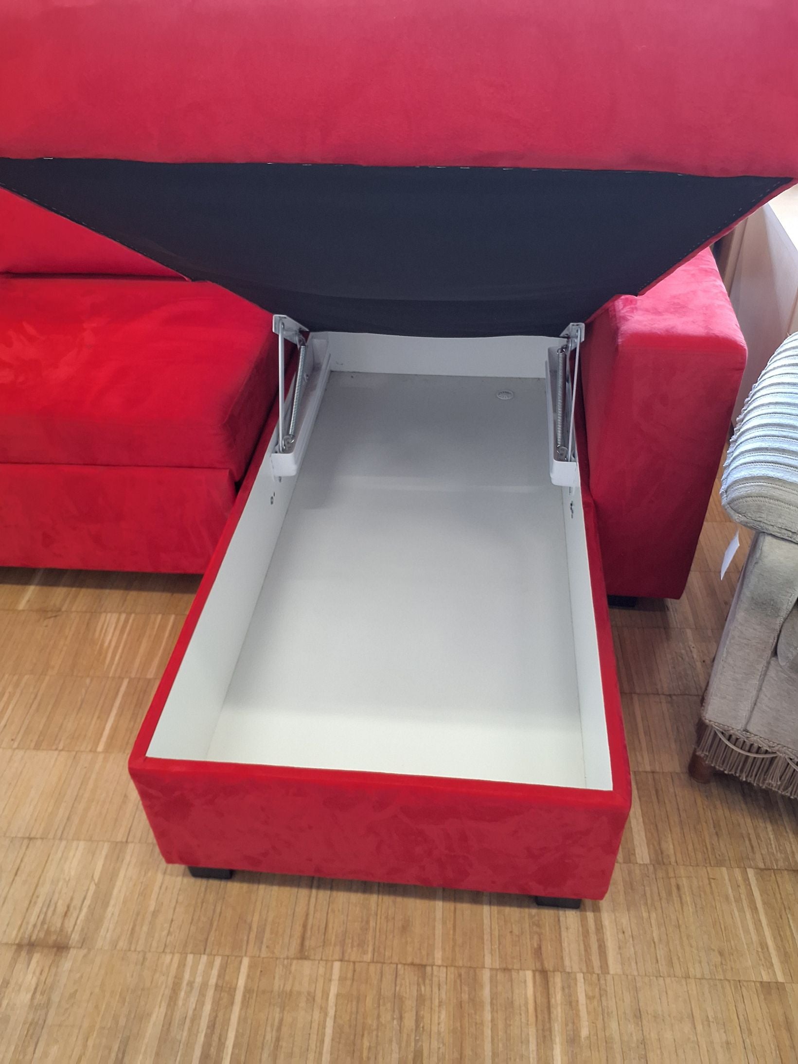 Rød sofa/sovesofa