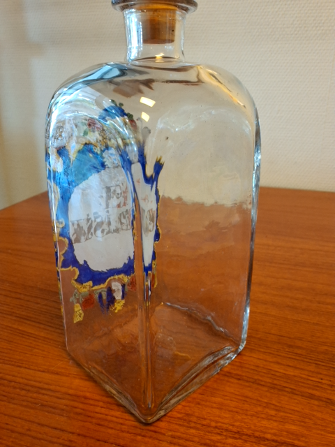 Holmegaard glas karaffel(apotekerglas).