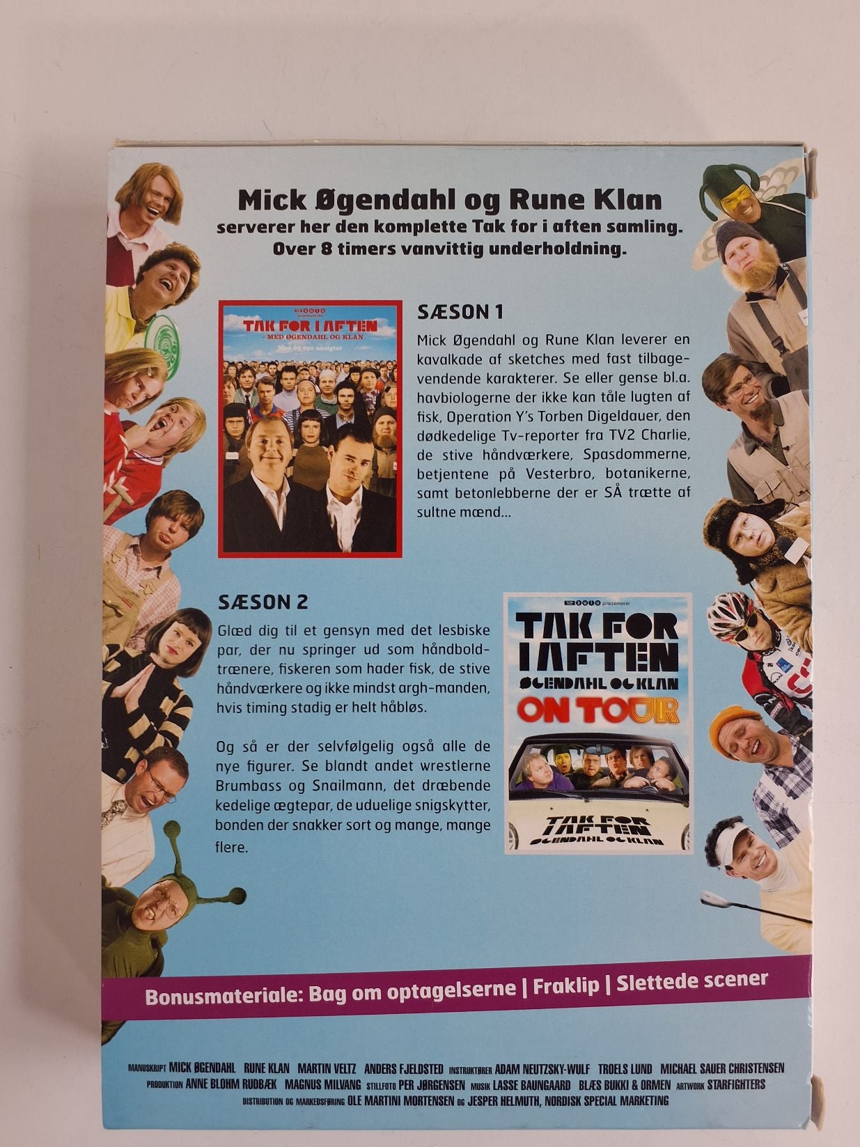 Dvd box: Tak for i aften, Øgendahl og Klan