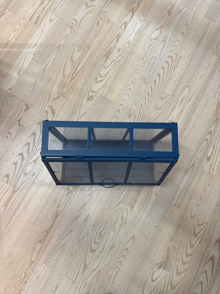 Pynte hus blå