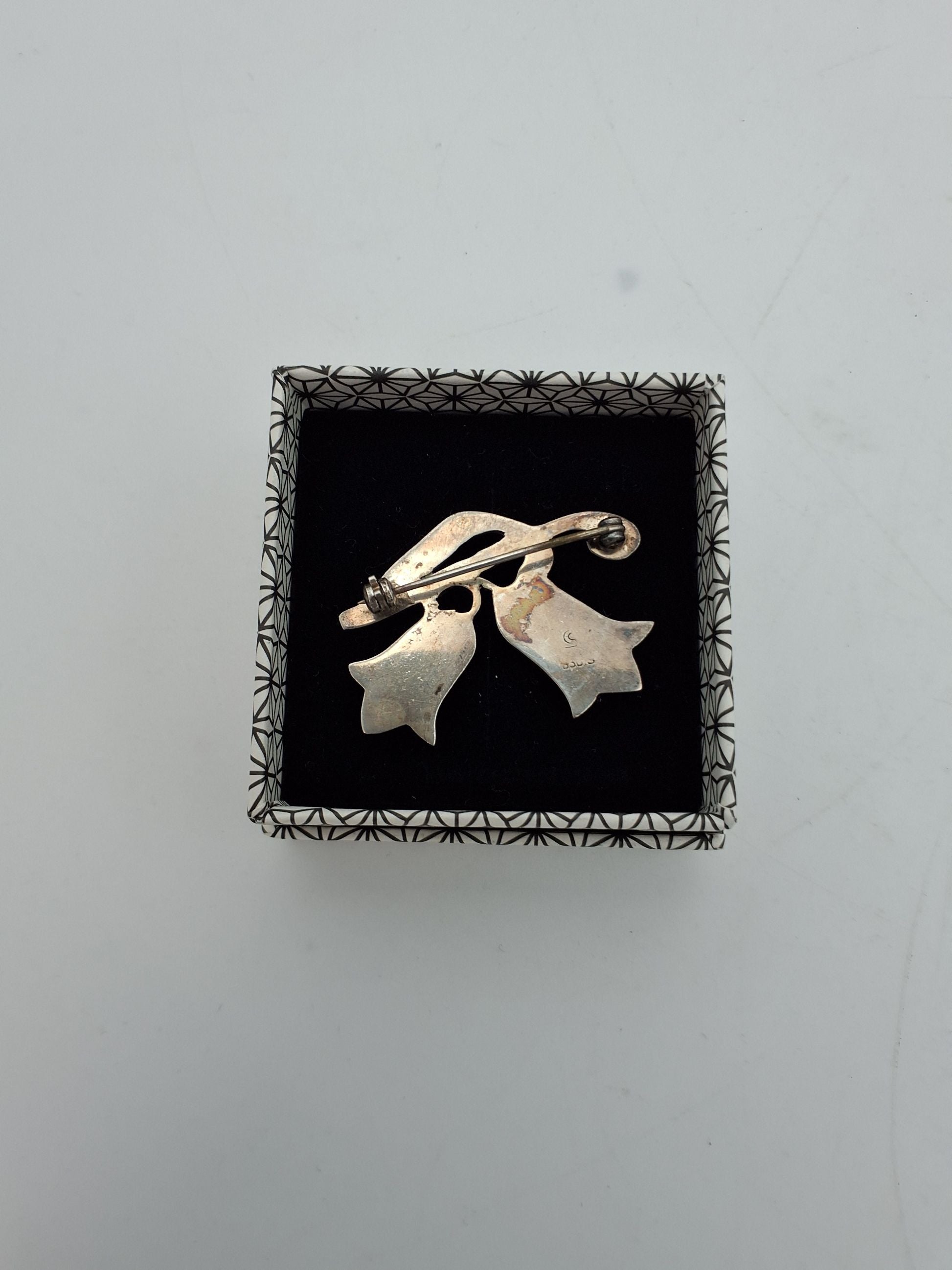 sølv broche