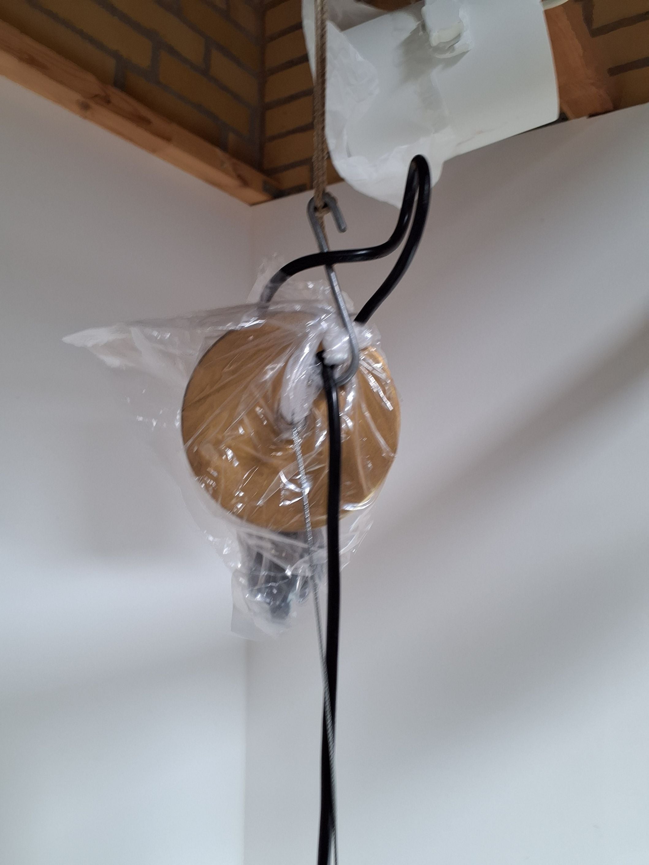 Lampe,Bowl,Brass E27