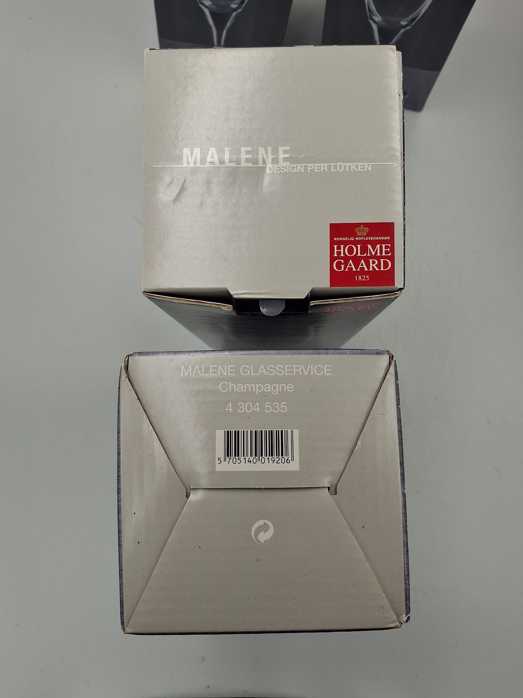 Holmegaard champagne glas (5 stk)