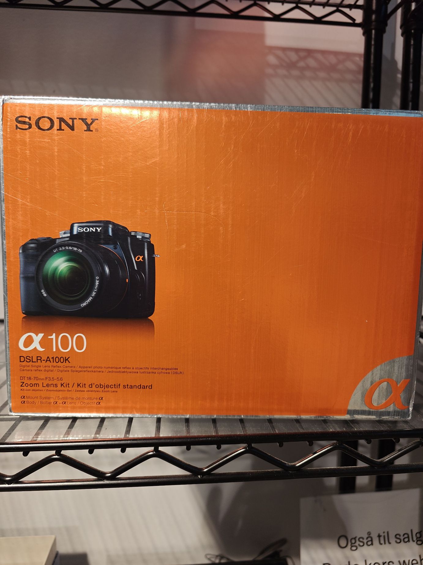 Kamera Sony DSLR-A100k