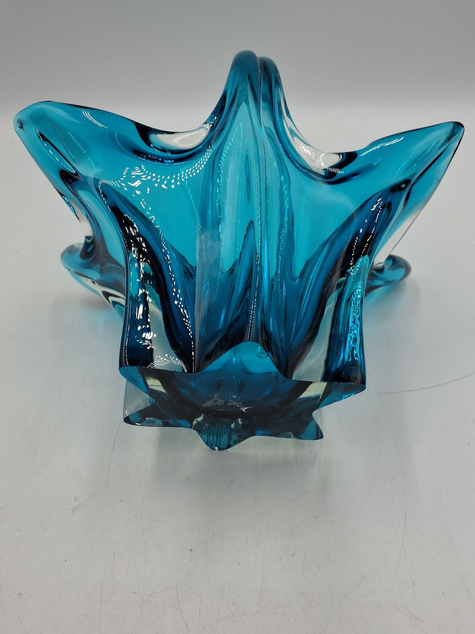 Sjældent Vintage Murano glaskurv