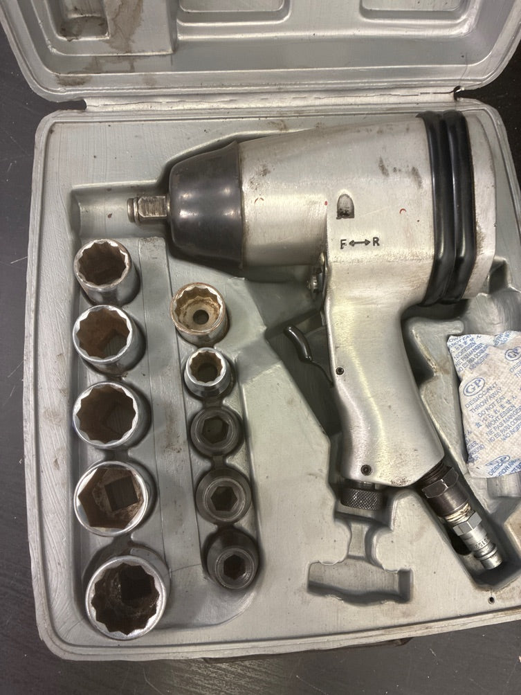 Air Impact Wrench Kit tryknøgle