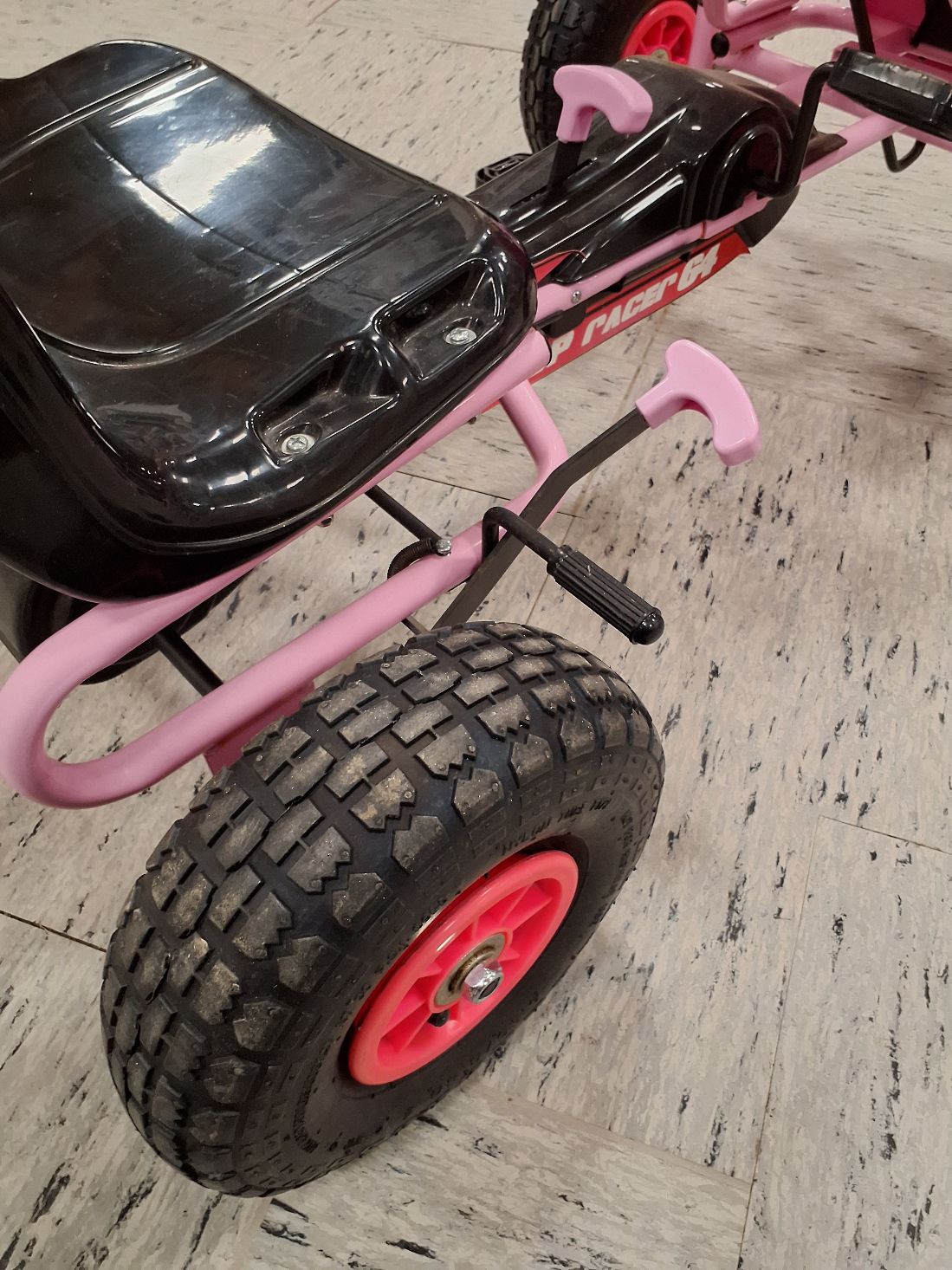 Gokart MCU stor rosa